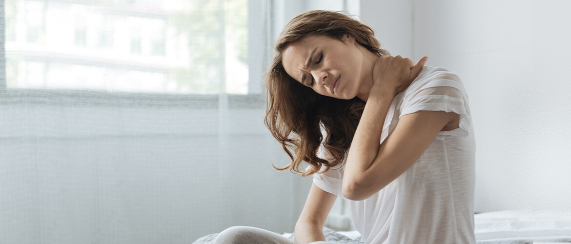 Neck pain is also associated with several mental conditions such as anxiety and depression. In order to prevent neck pain from becoming a chronic condition, it is important to treat it immediately.